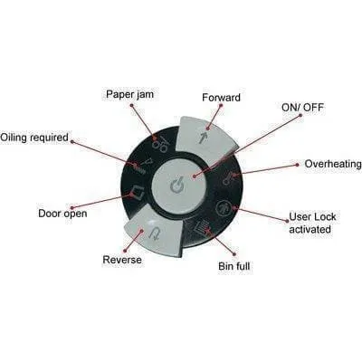 Intimus 45CP5 Cross Cut Paper Shredder Level 4/P-5