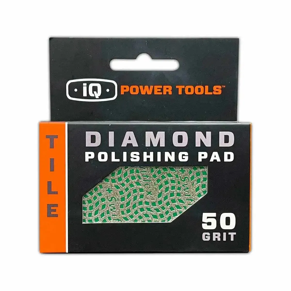 iQ Power Tools Diamond Hand Polishing Pad 50 Grit