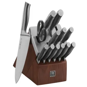 J.A. Henckels International Graphite 14-Piece Self-Sharpening Knife Block Set