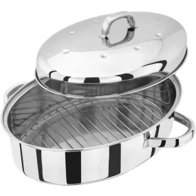 Judge High Oval Roaster - Self Basting Lid