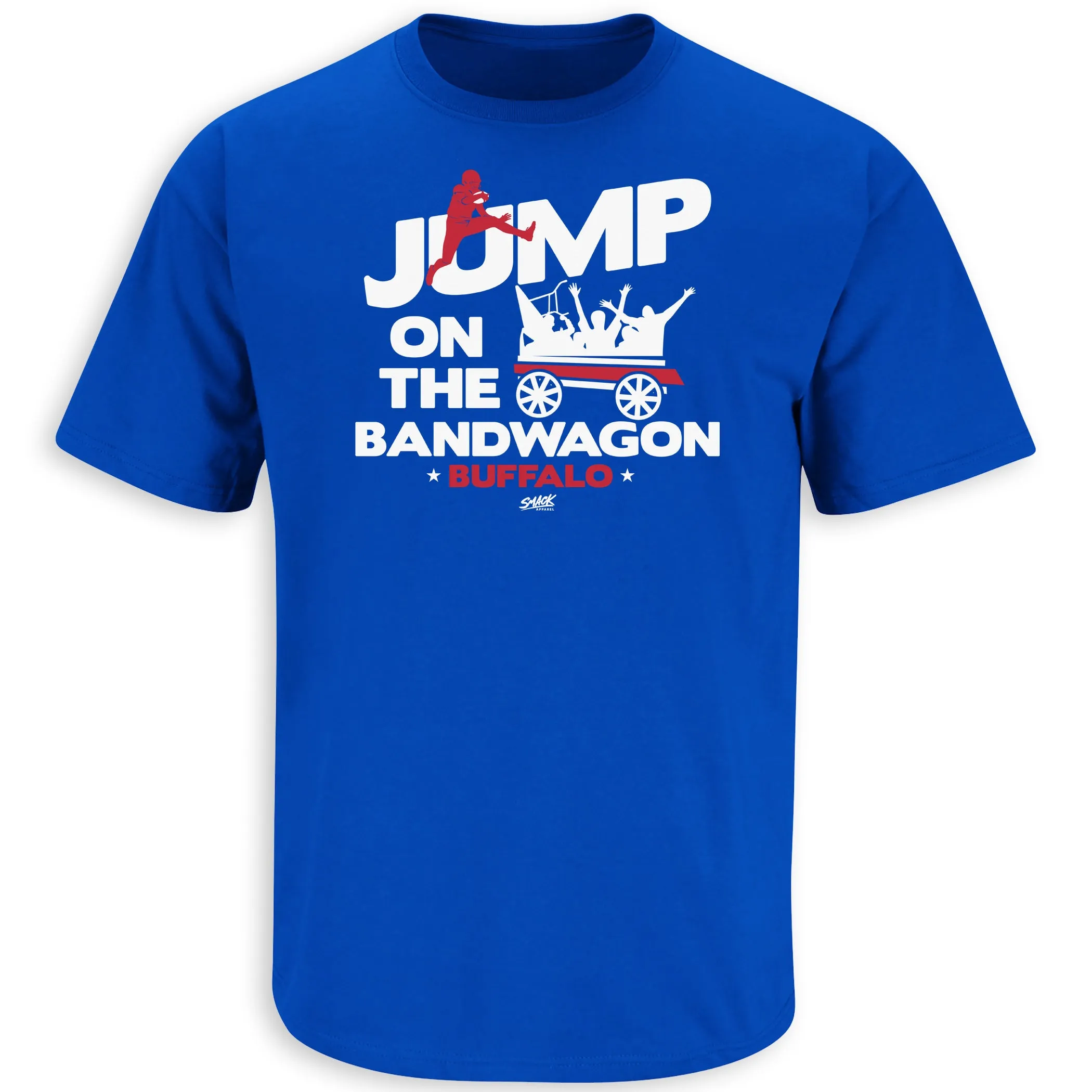 Jump on the Bandwagon Buffalo Shirt for Buffalo Football Fans