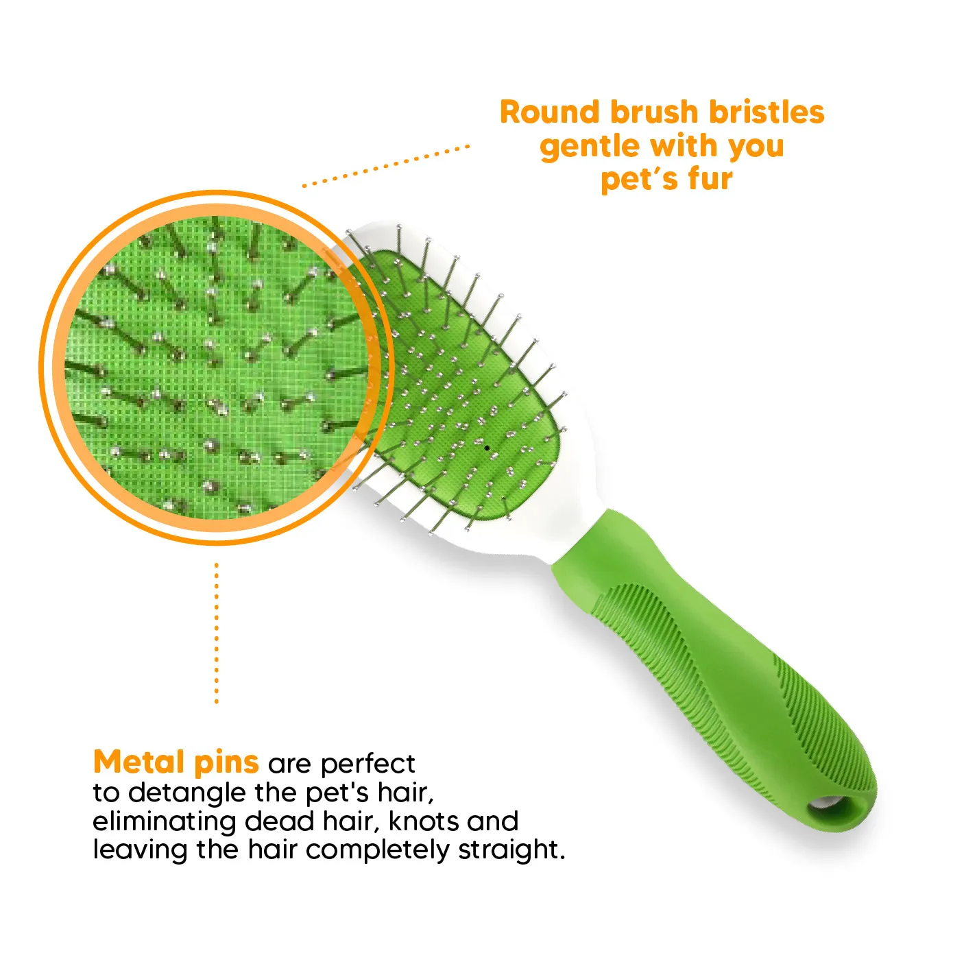 Kanu Pet Double-sided Dog & Cats Brush