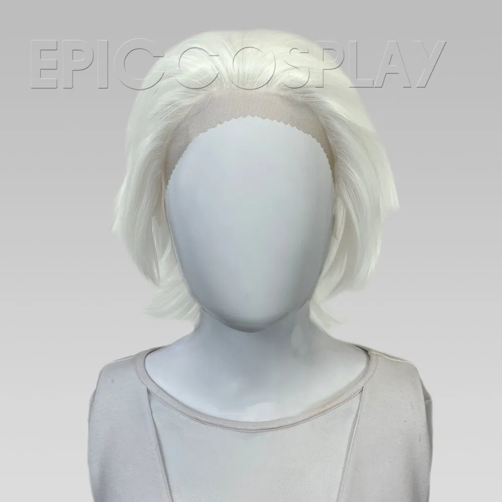 Keto (Layered) - Classic White Wig