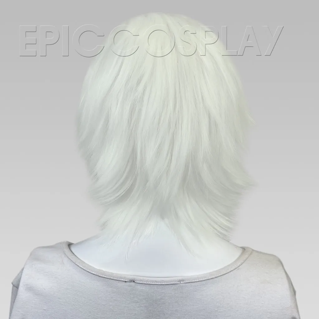 Keto (Layered) - Classic White Wig