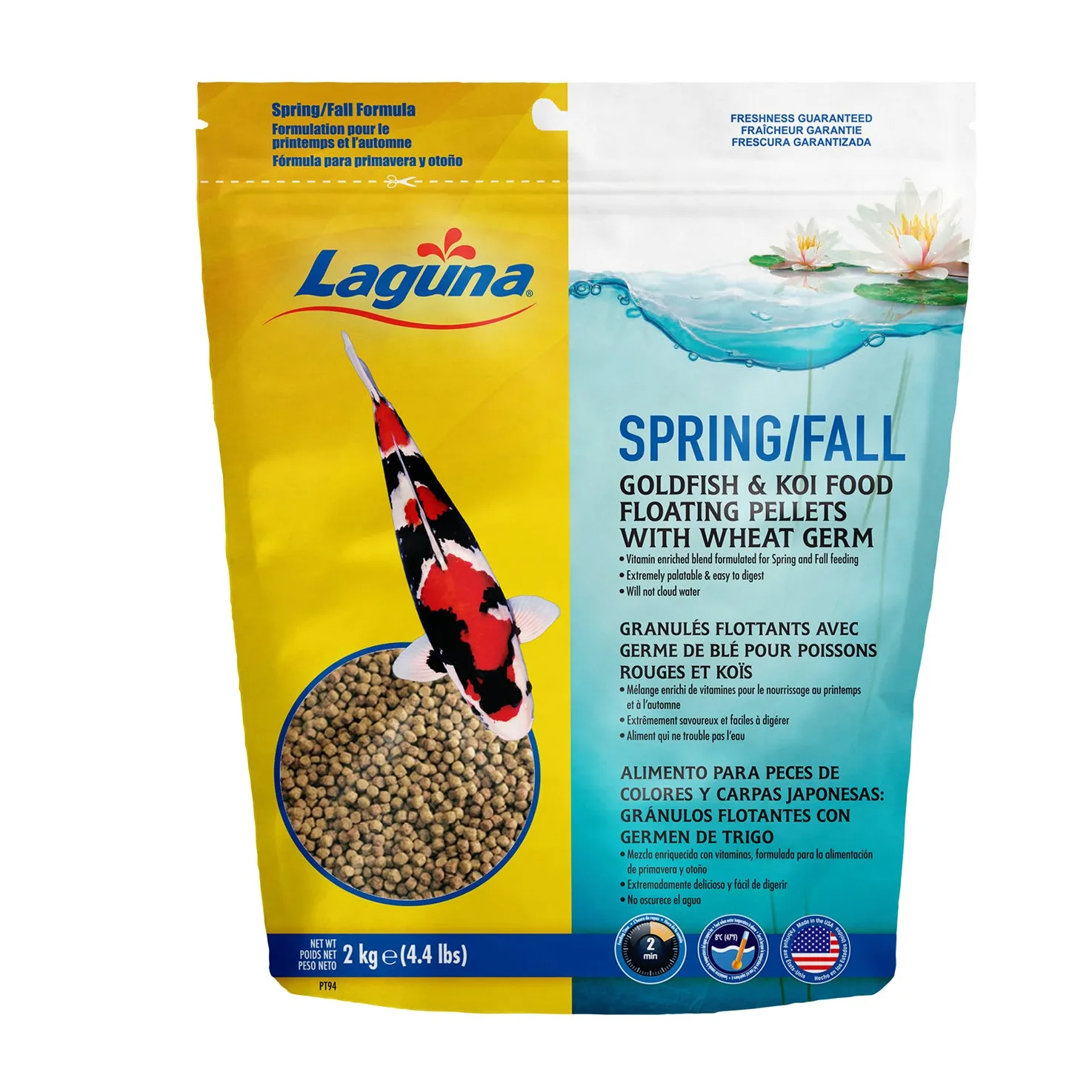 Laguna Spring & Fall Floating Food with Wheat Germ