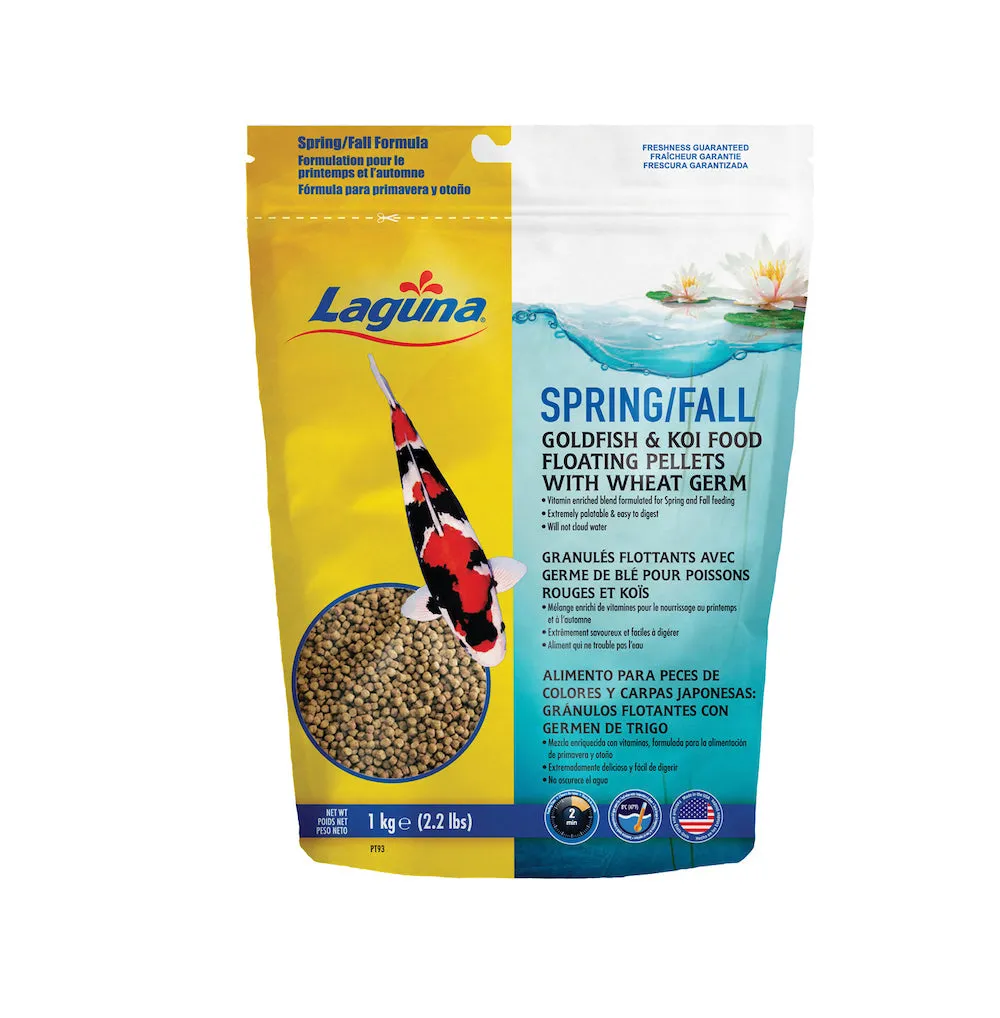 Laguna Spring & Fall Floating Food with Wheat Germ