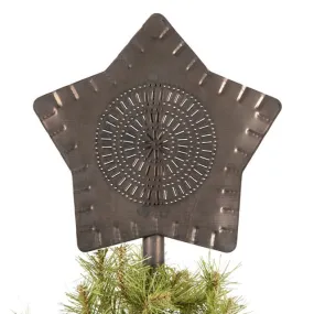 Large Star Tree Topper in Kettle Black