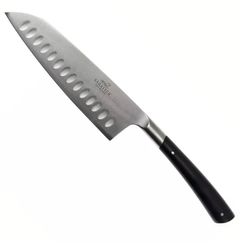 Lion Sabatier Edonist Santoku Knife Black 18cm