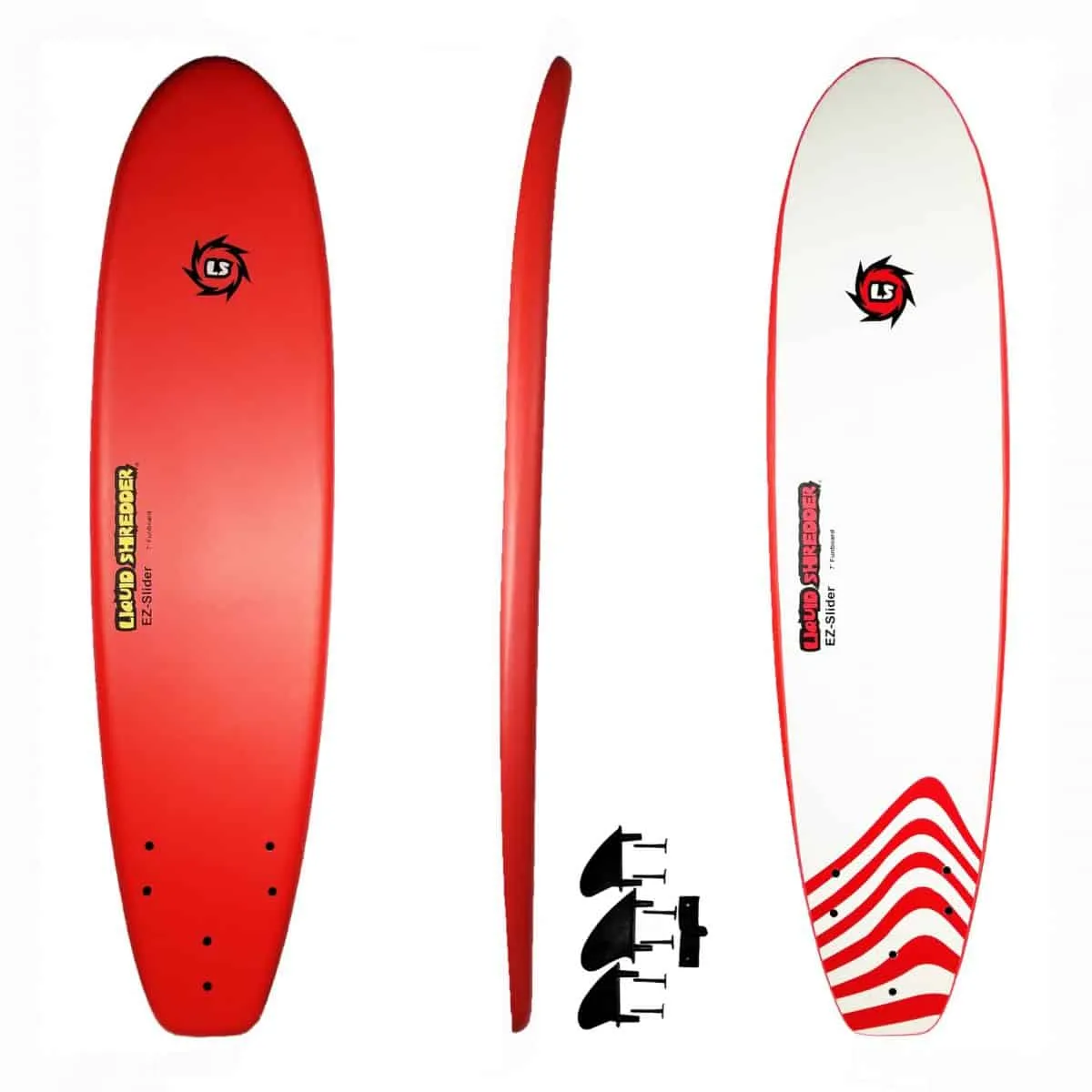 Liquid Shredder 7' EZ-Slider Foam Soft Surfboard