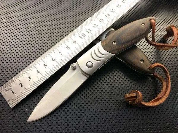 Little Shark Folding Knife Camping Fishing Hunting Outdoor Pocket Knife Tool AU