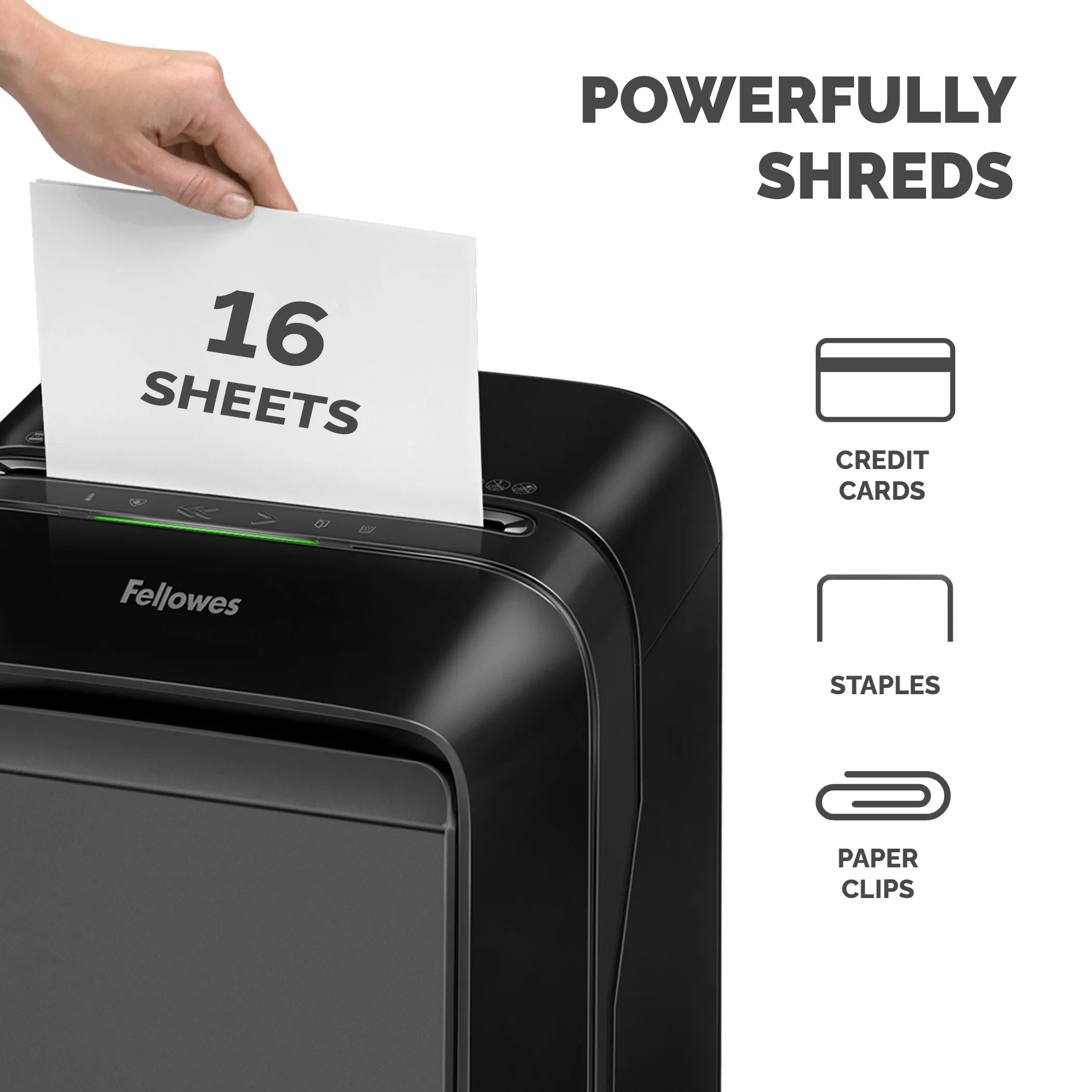 Lx210 Blk Shredder Mini 230V Eu/Uk