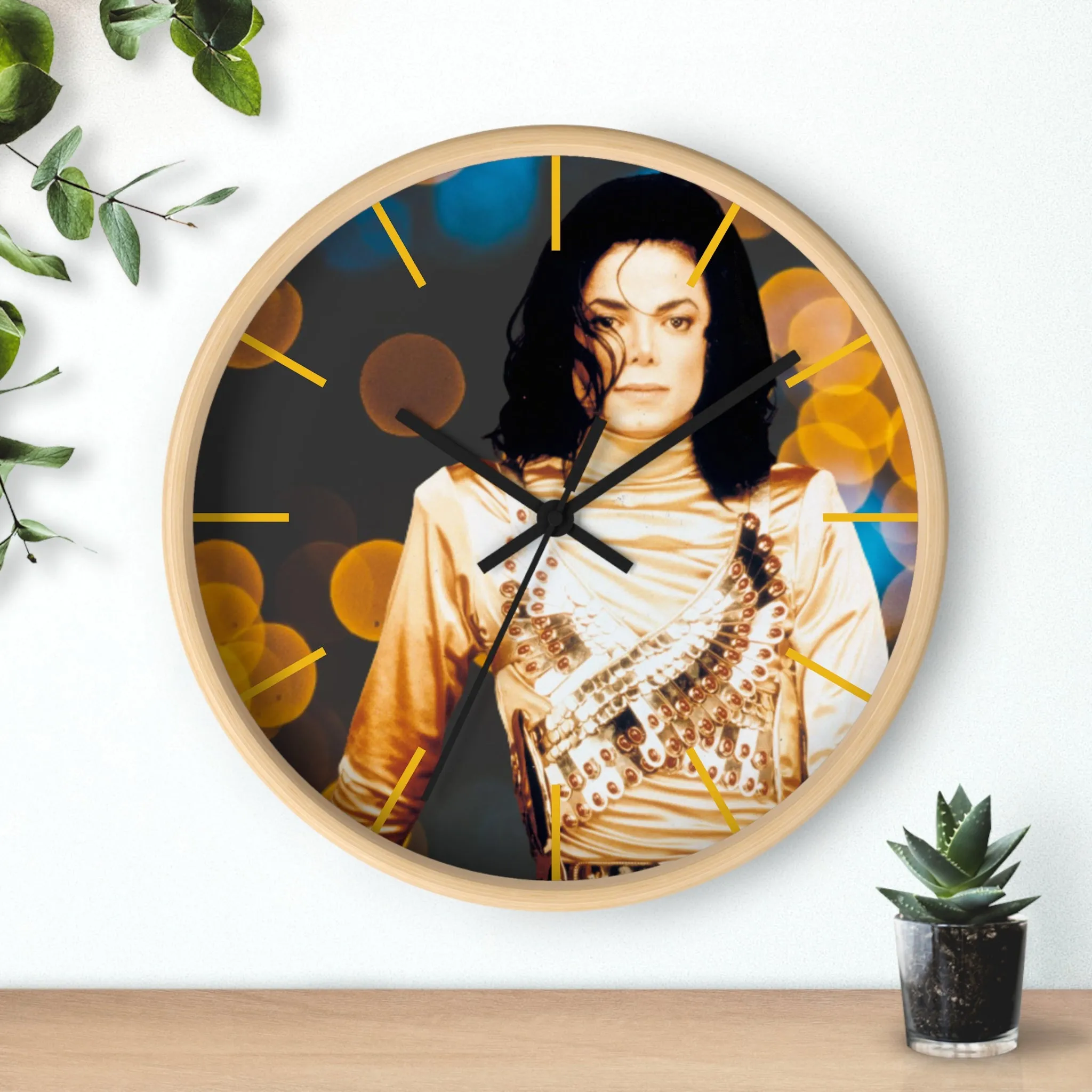 Michael Jackson Remember the Time Wall Clock