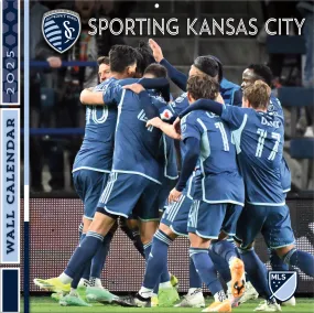 MLS Sporting Kansas City Wall 2025 Calendar - Online Exclusive