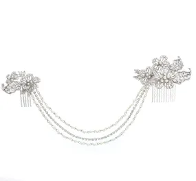 Monica Crystal Headdress Tiara