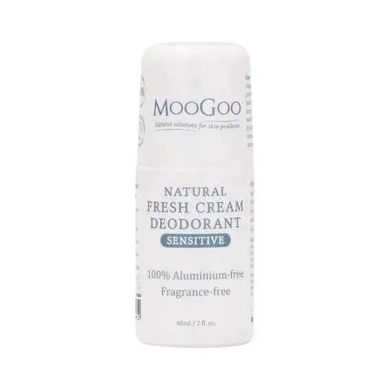 MooGoo Fresh Cream Deodorant 60g - Sensitive Exp: 05/26