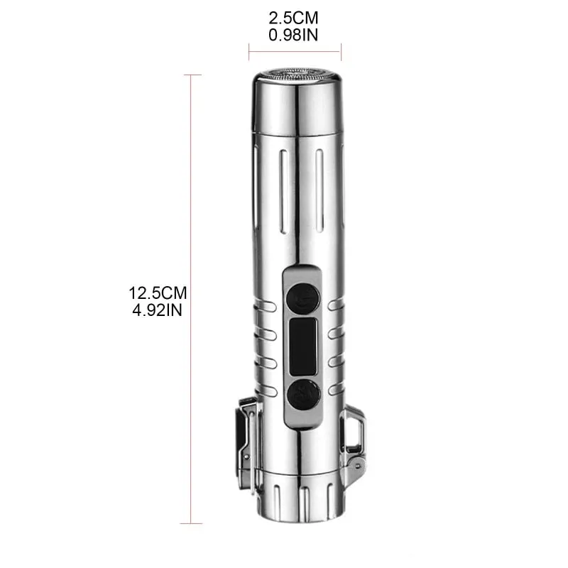 Multifunctional Electric Razor Shaver with Built-in Lighter