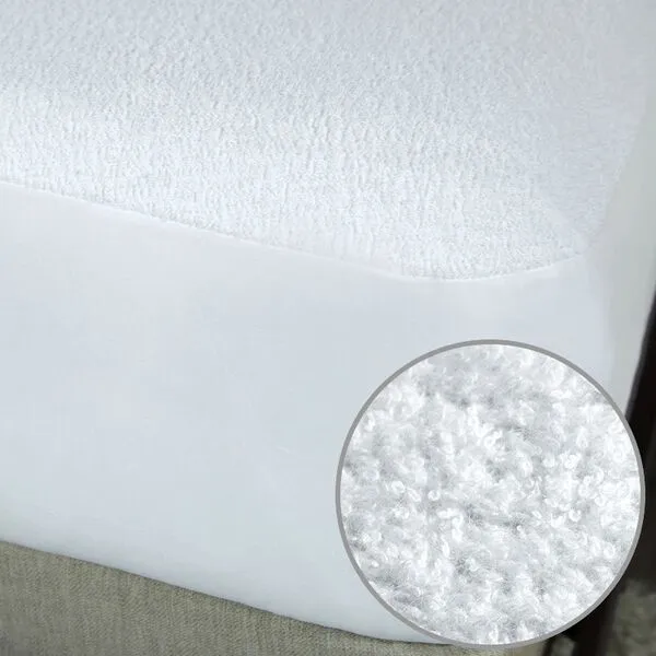 National Sleep Products Waterproof Mattress Protector | Terry Cloth Cotton