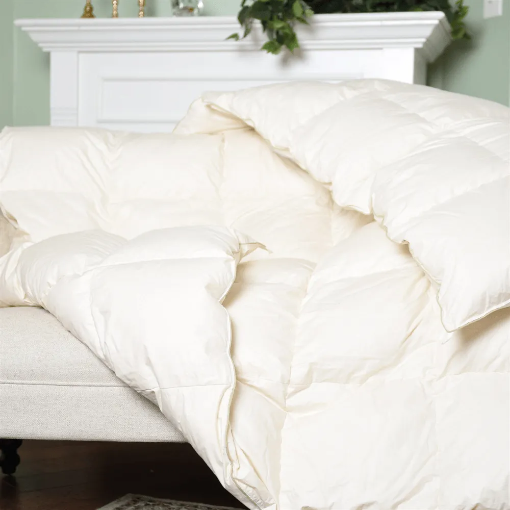 Natural Nights 800 Light Weight Down Comforters-King (105" x 90")