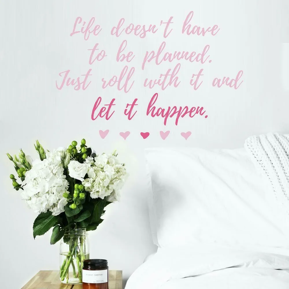 Netflix Always and Forever, Lara Jean Quote Peel and Stick Wall Decals