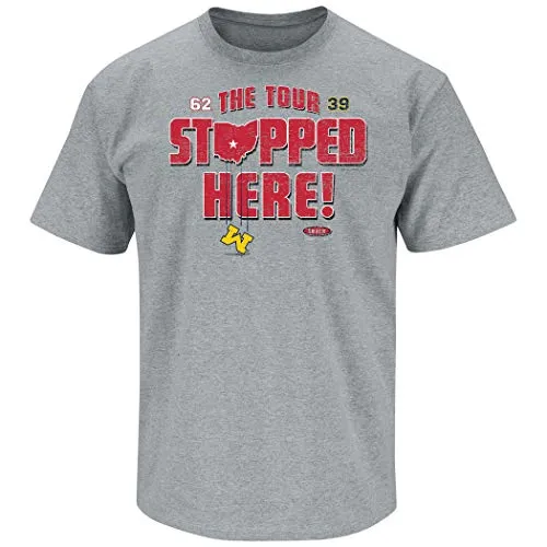 Ohio State Football Fans Team Apparel | The Tour Stopped Here Shirt