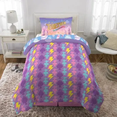 Open Box - Twin Trolls 3 Reversible Kids' Comforter