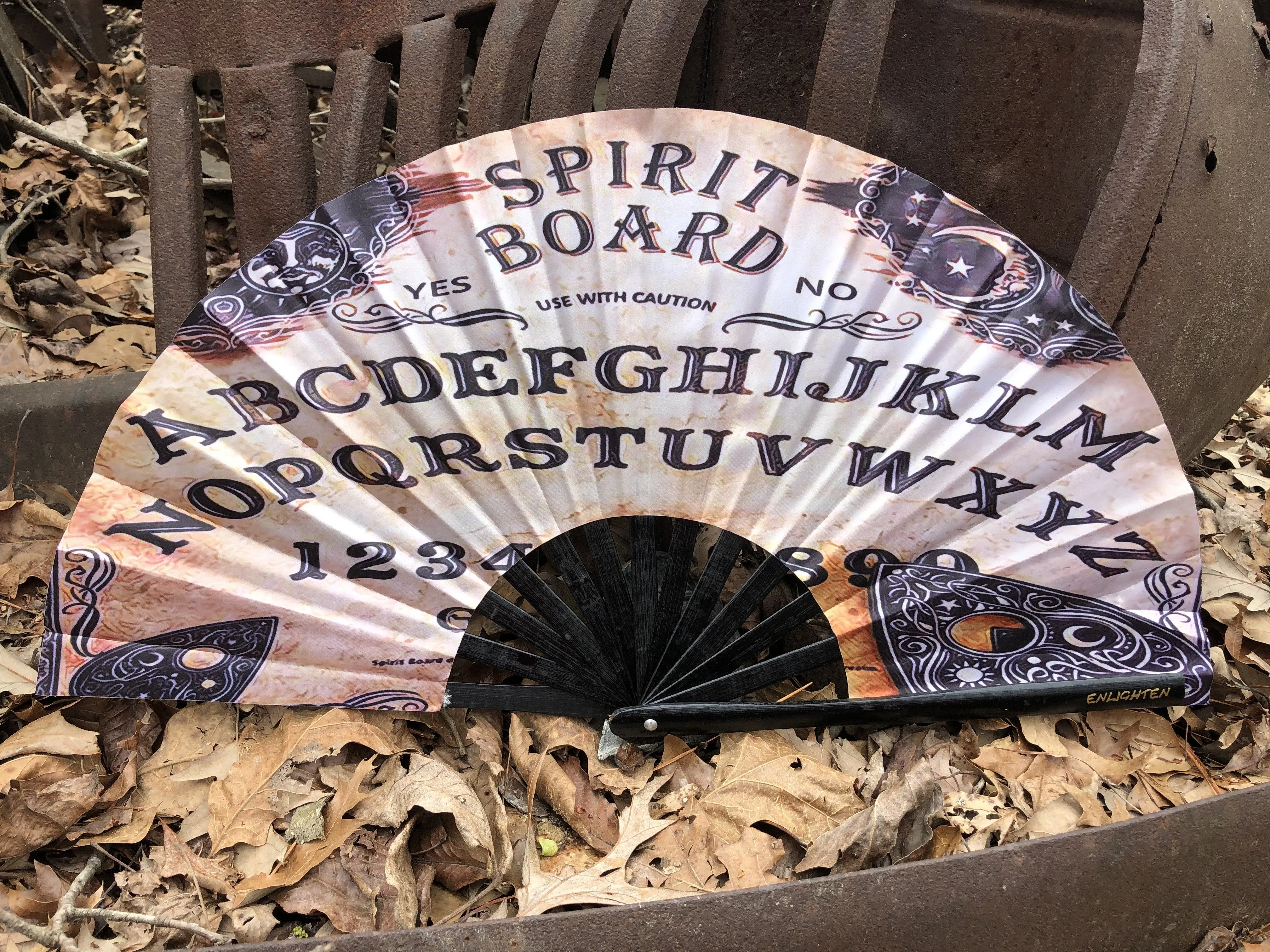 Ouija / Spirit Board Hand Fan