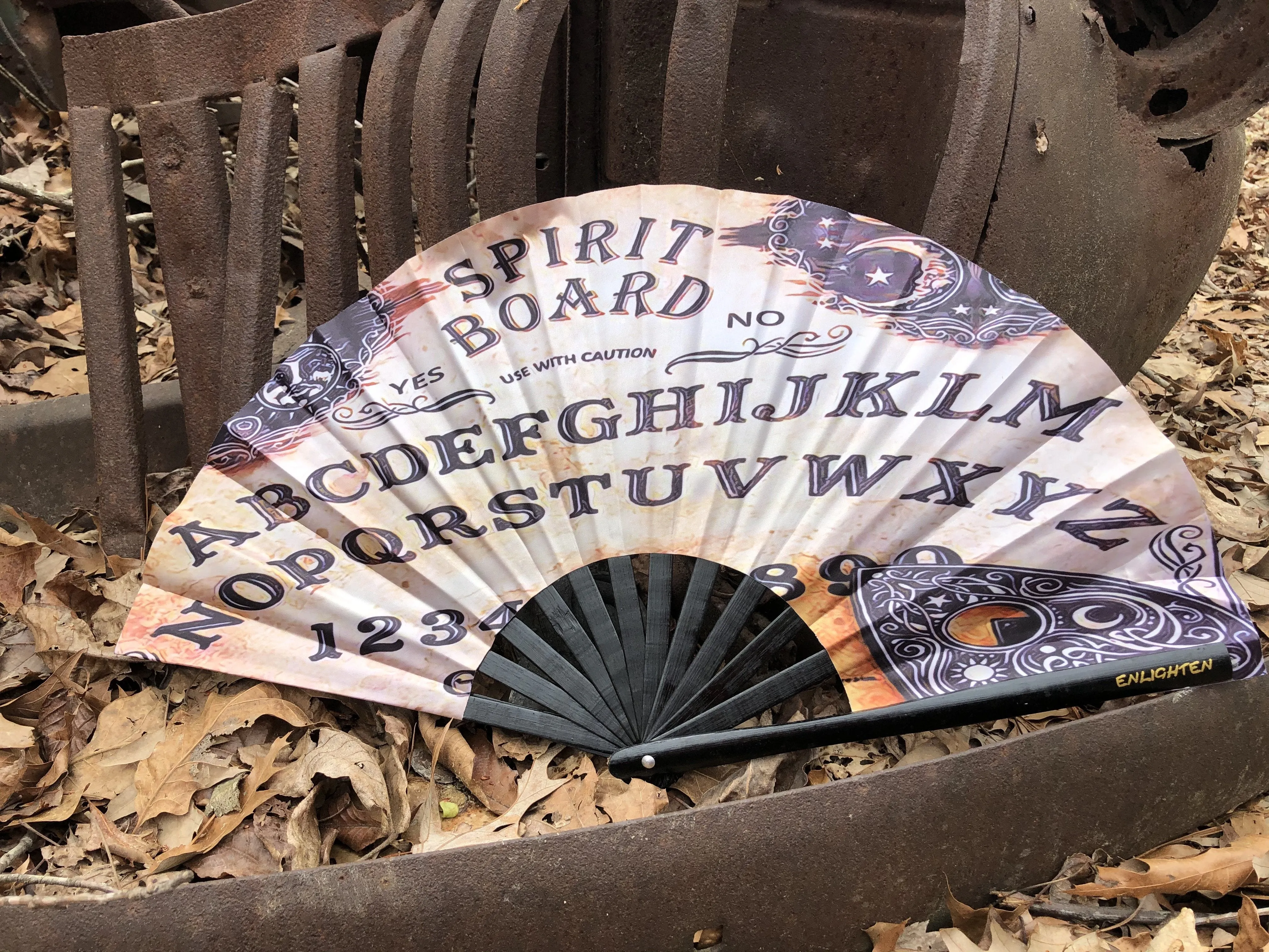 Ouija / Spirit Board Hand Fan