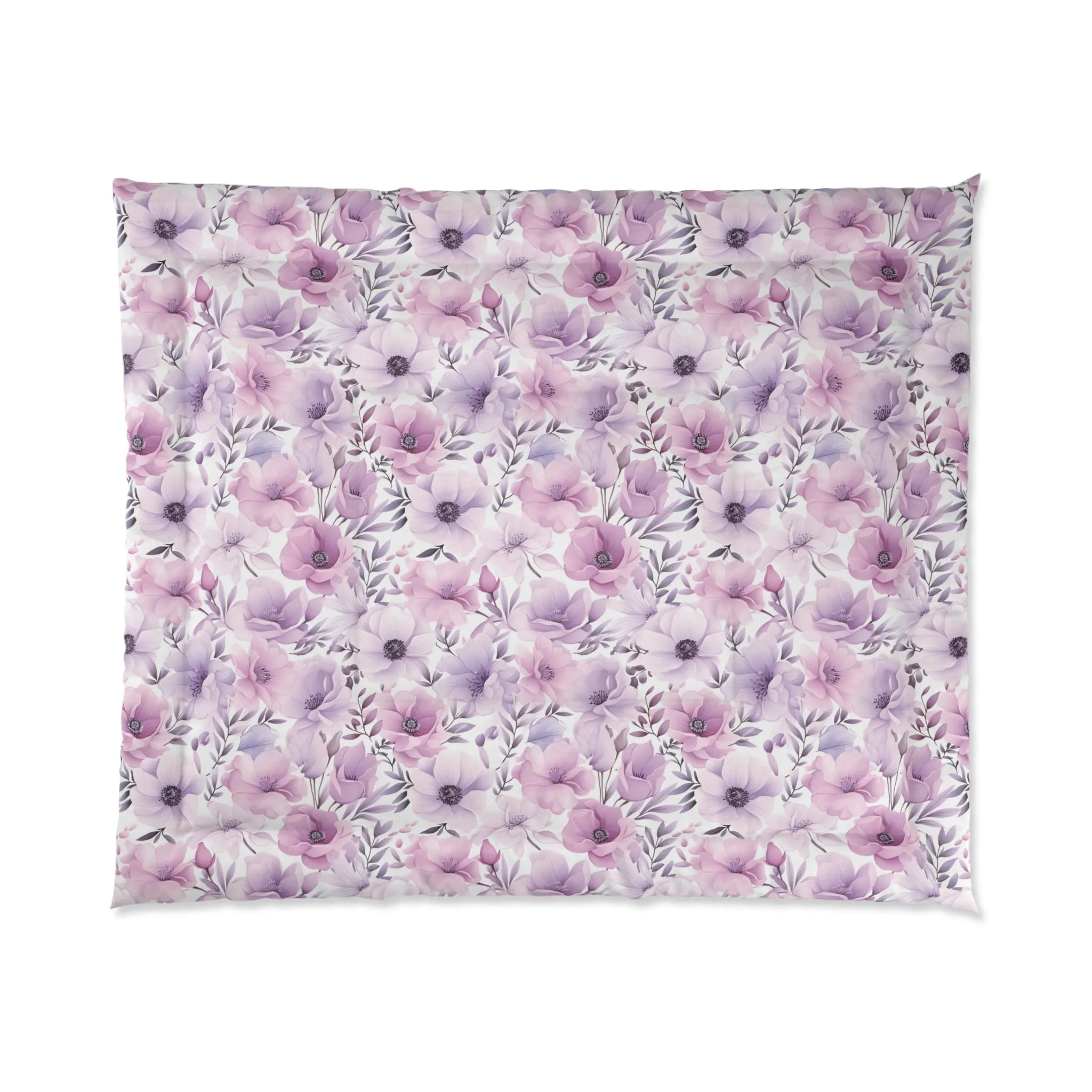 Pastel Floral Comforter