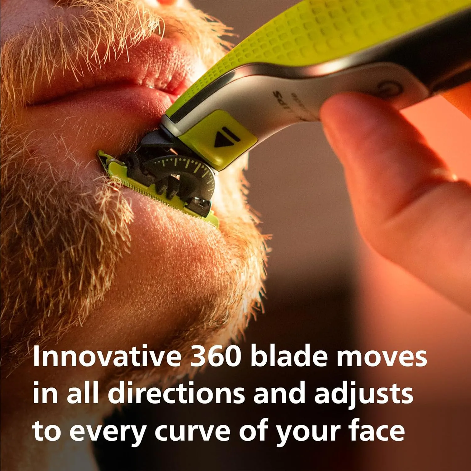 Philips OneBlade 360 Face - Hybrid Beard Trimmer &amp; Shaver