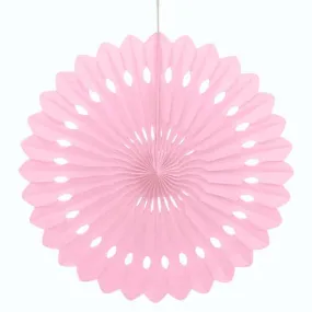 Pink Paper Fans, 5 Sizes