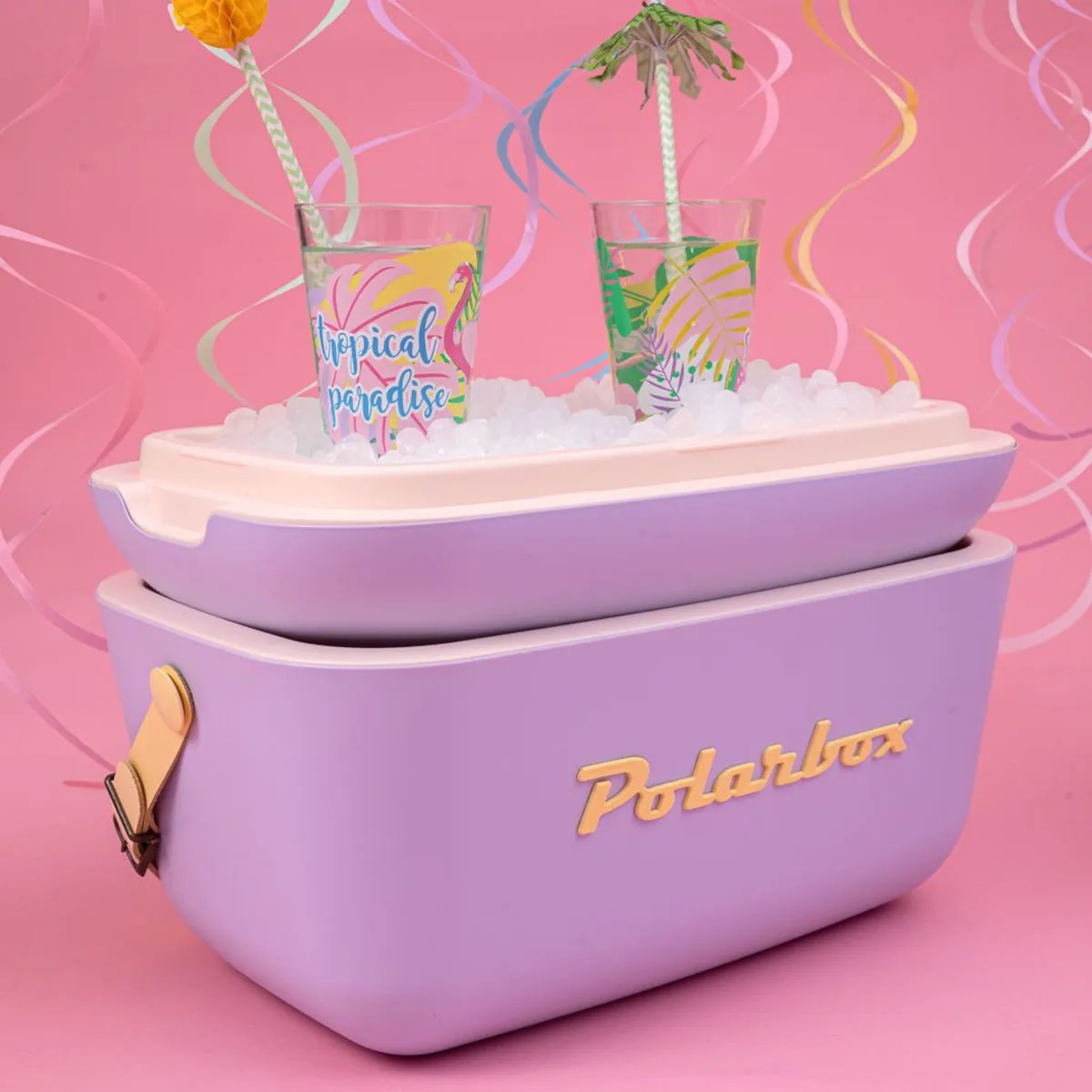 Polarbox Pop Cooler Lilac/Yellow 20L