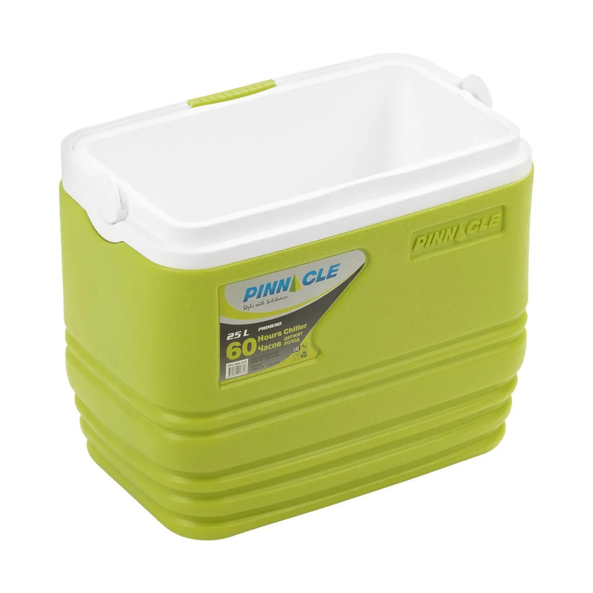 Primero Portable Camping Outdoor Ice Chest | 26 qt | Lid Cup Holders