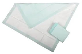 Protection Plus Polymer Underpads Super Absorbency 36 Inch x 36 Inch Case of 50