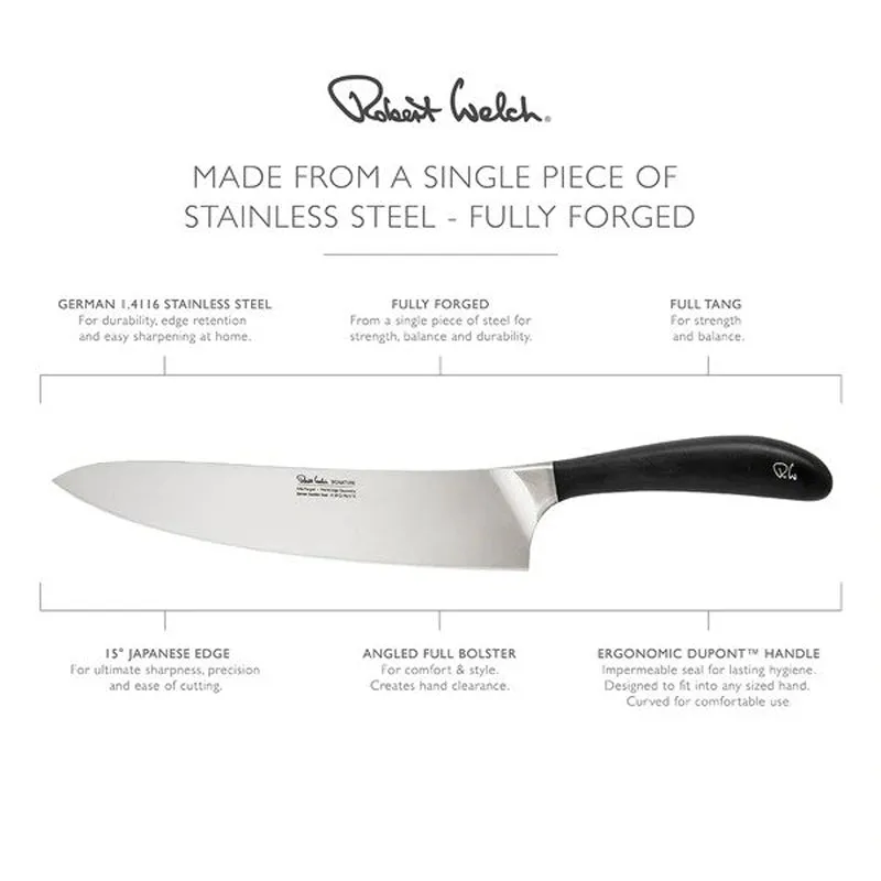 Robert Welch Signature Stainless Steel Cook's Knife 20cm