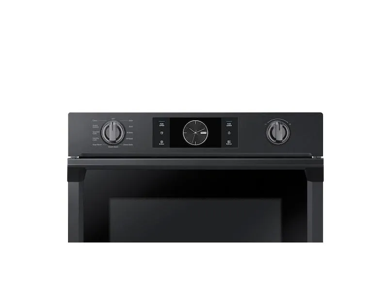 Samsung 30" Smart Single Wall Oven with Flex Duo™ in Black Stainless Steel