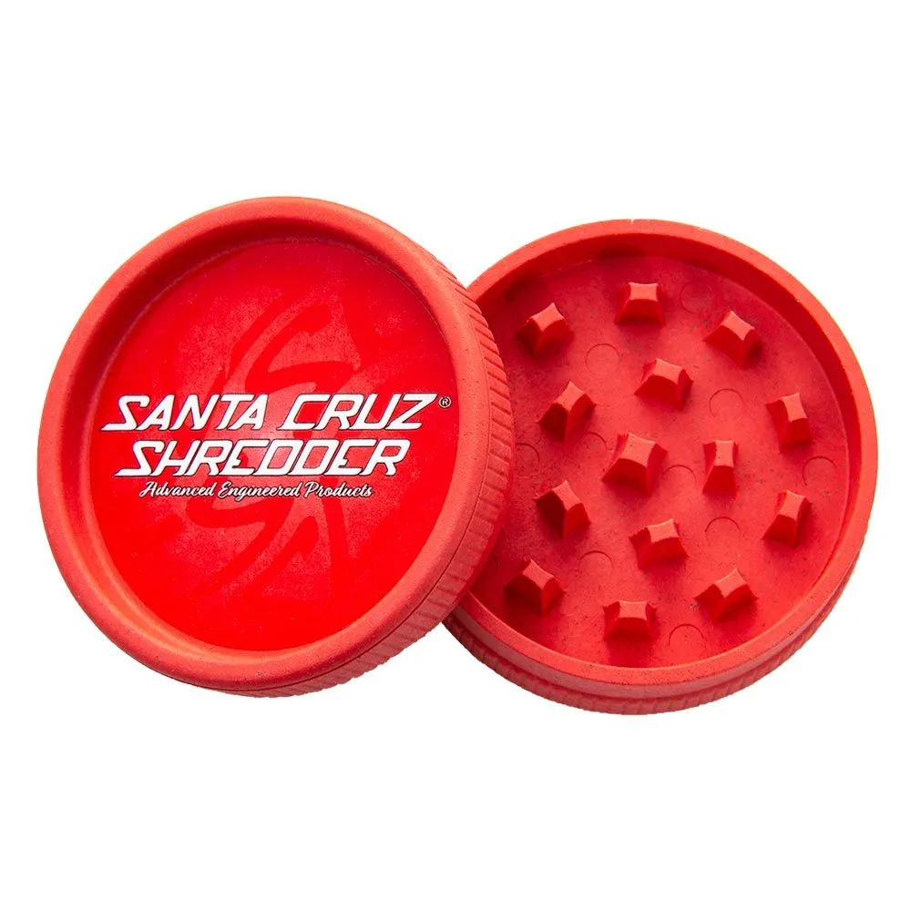 Santa Cruz Shredder - 2 Piece Hemp Plastic Grinder