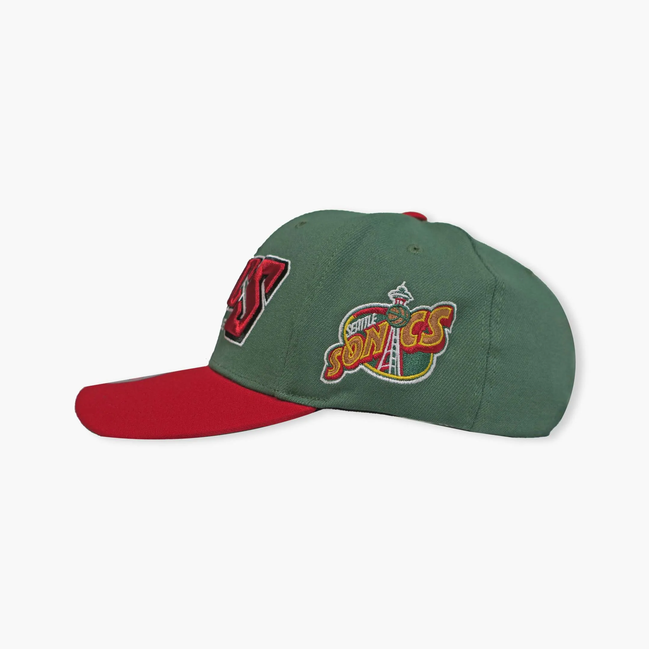 Seattle SuperSonics Shredder Stretch Snapback