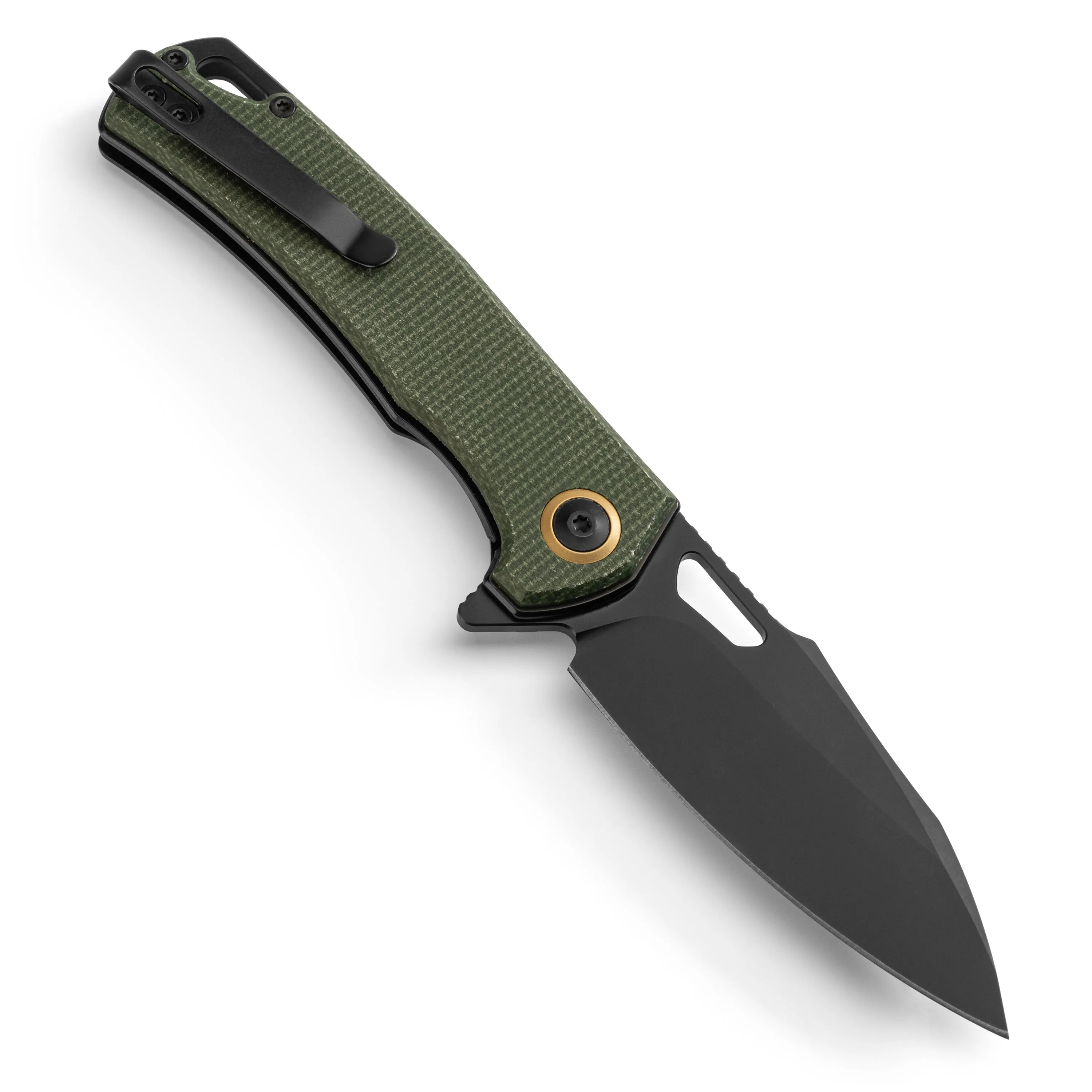 Shadowhawk Green Folding Knife