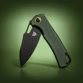 Shadowhawk Green Folding Knife