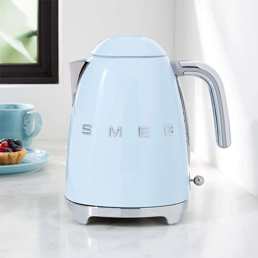 SMEG KLF03PBUK (Pastel Blue) 1.7L 50’s Retro Style Electric Kettle