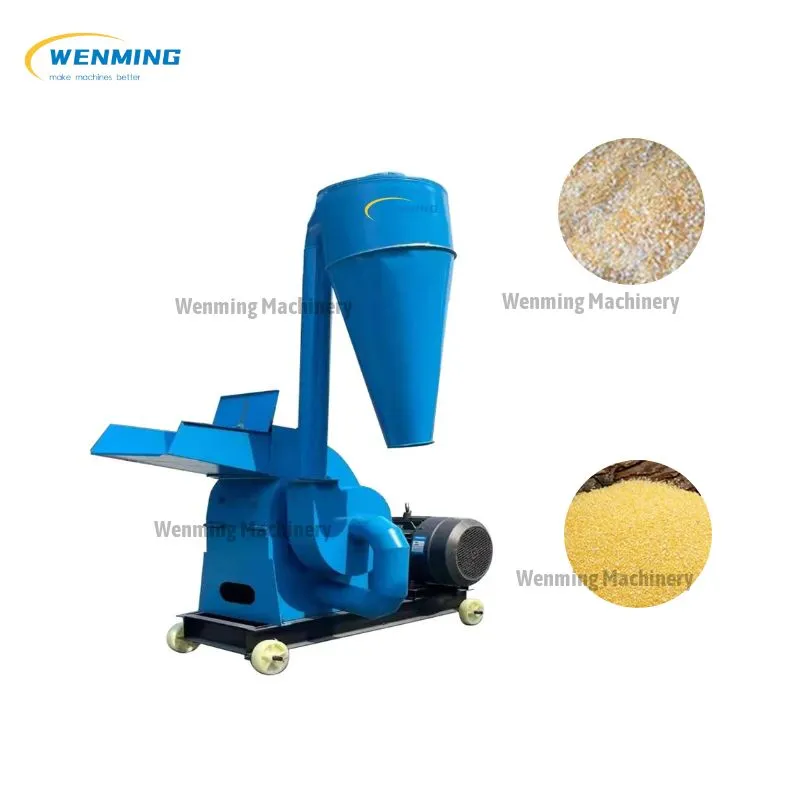 Stainless Steel Hammer Mill Food Chemical Raw Material Mill Corn Grain Crusher Straw Grinder