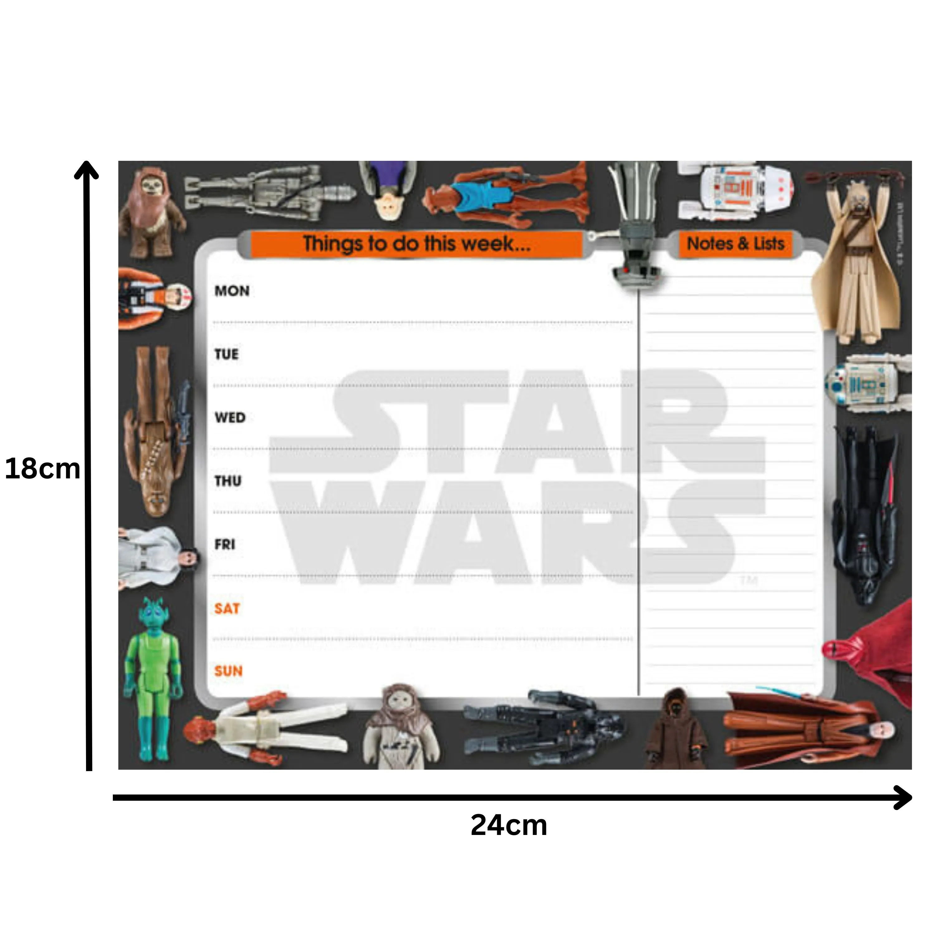 Star Wars Desk Pad Weekly Planner