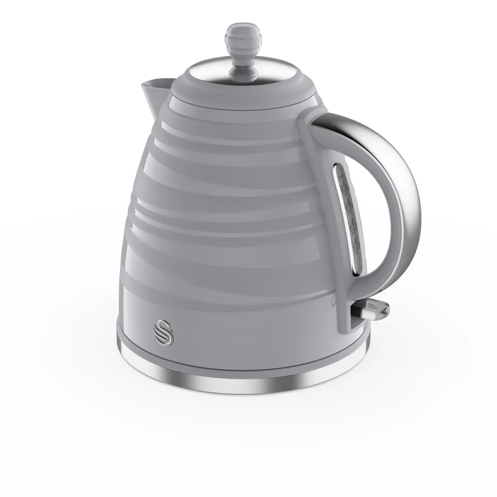 Swan Symphone Jug Kettle 1.7L  - Grey