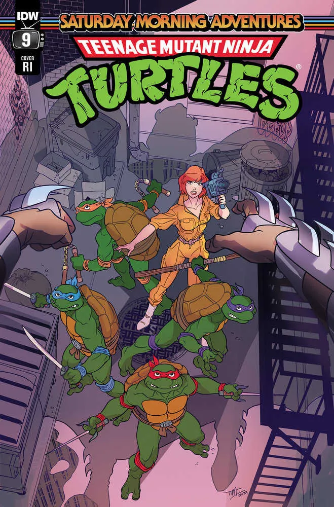 Teenage Mutant Ninja Turtles: Saturday Morning Adventures #9 Variant Ri (10) (Levins)