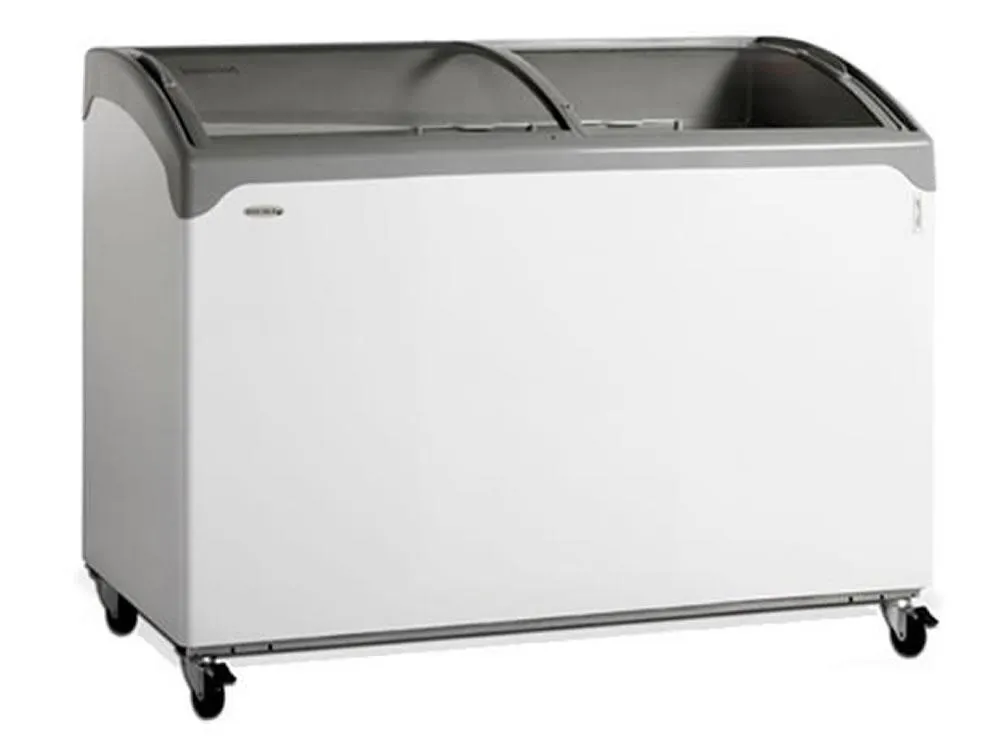 Tefcold NIC-SCEB Range Sliding Curved Glass Lid Chest Freezer