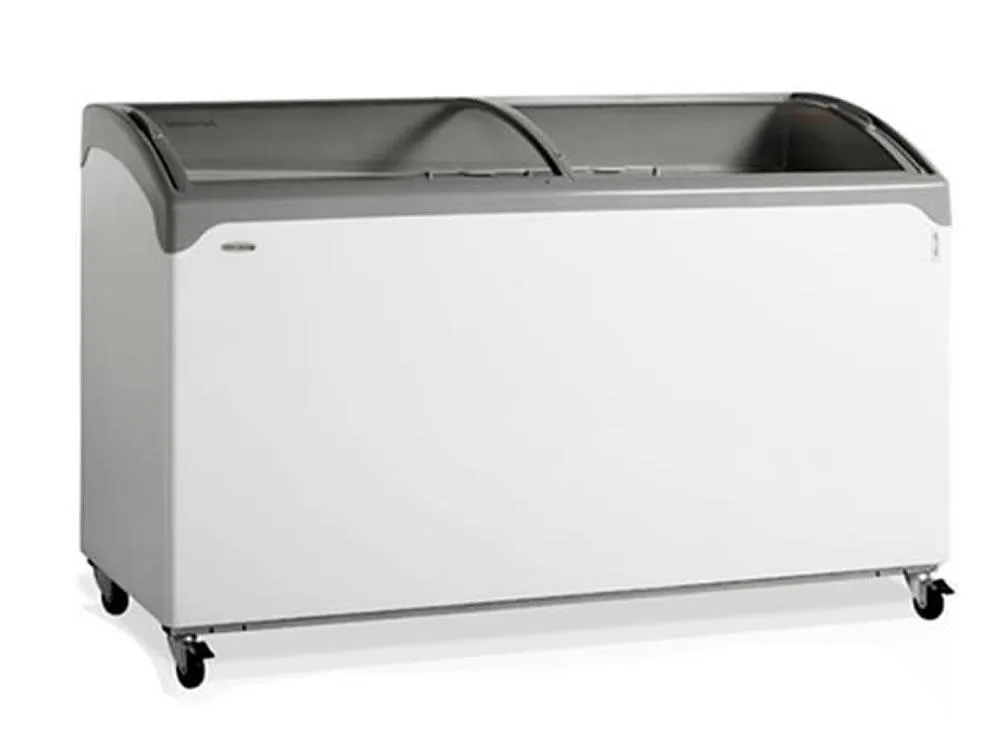 Tefcold NIC-SCEB Range Sliding Curved Glass Lid Chest Freezer