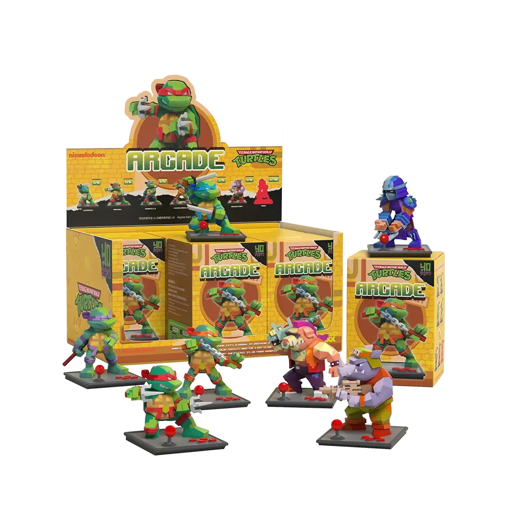 TMNT Teenage Mutant Ninja Turtle Arcade Blind Box by Mighty Jaxx