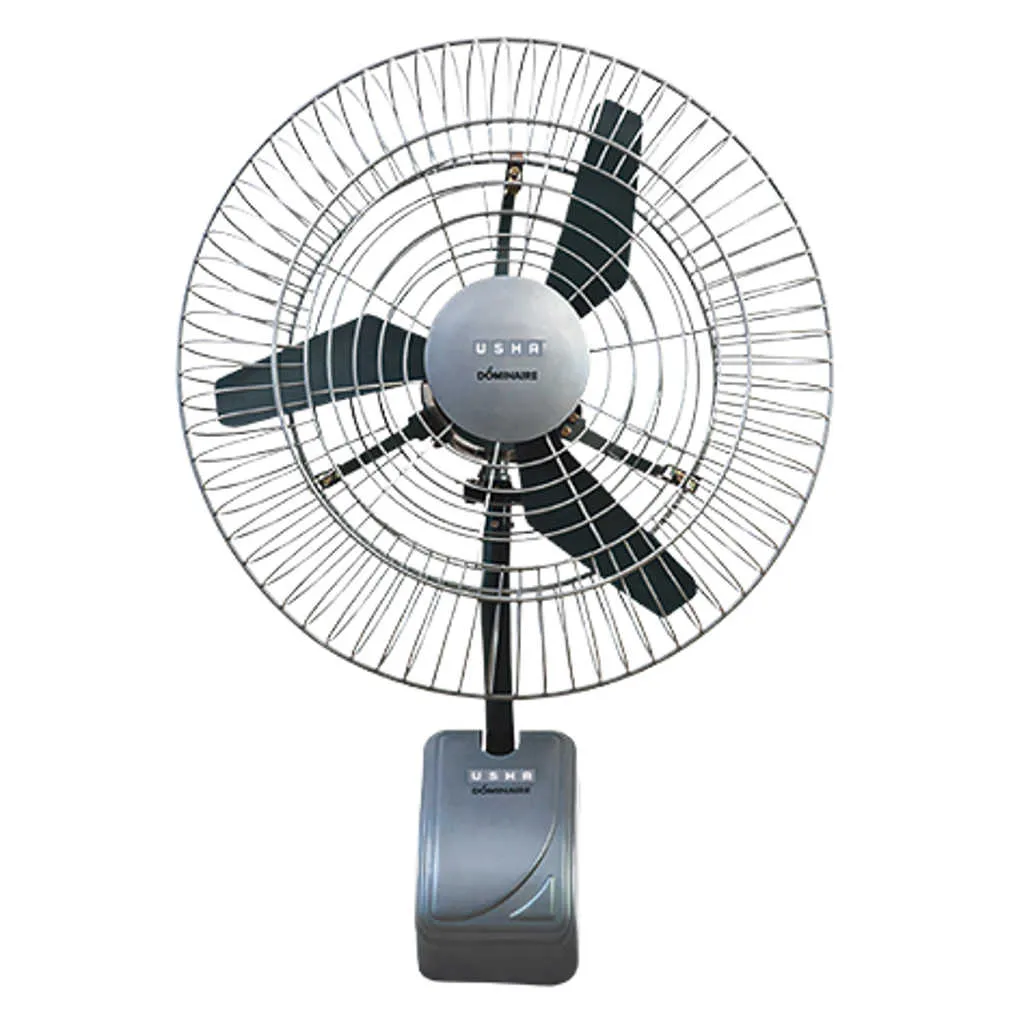 Usha Dominaire Wall Fan Black 750mm