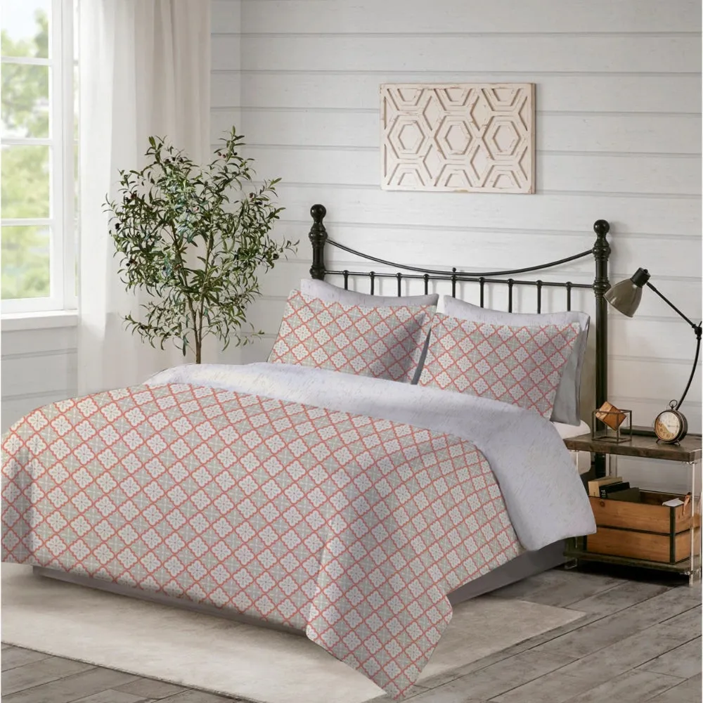 Varessa Sortel 100% Cotton Printed King Comforter Set (5 Pcs)