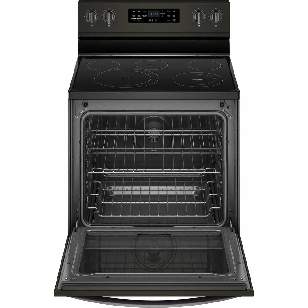 Whirlpool 30-inch Freestanding Electric Range with Frozen Bake™ Technology YWFE775H0HV